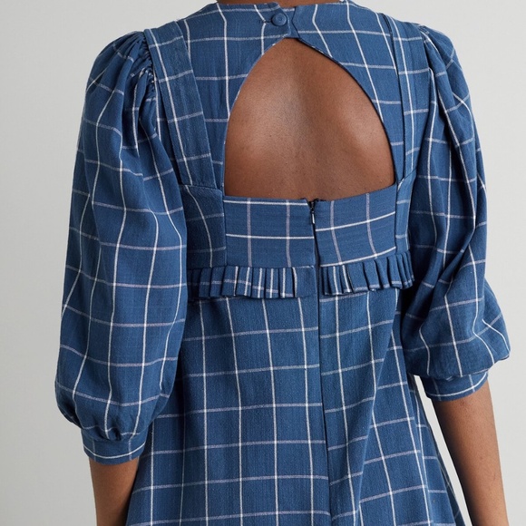 Sindiso Khumalo checked cotton mini dress 4 New - Picture 4 of 10